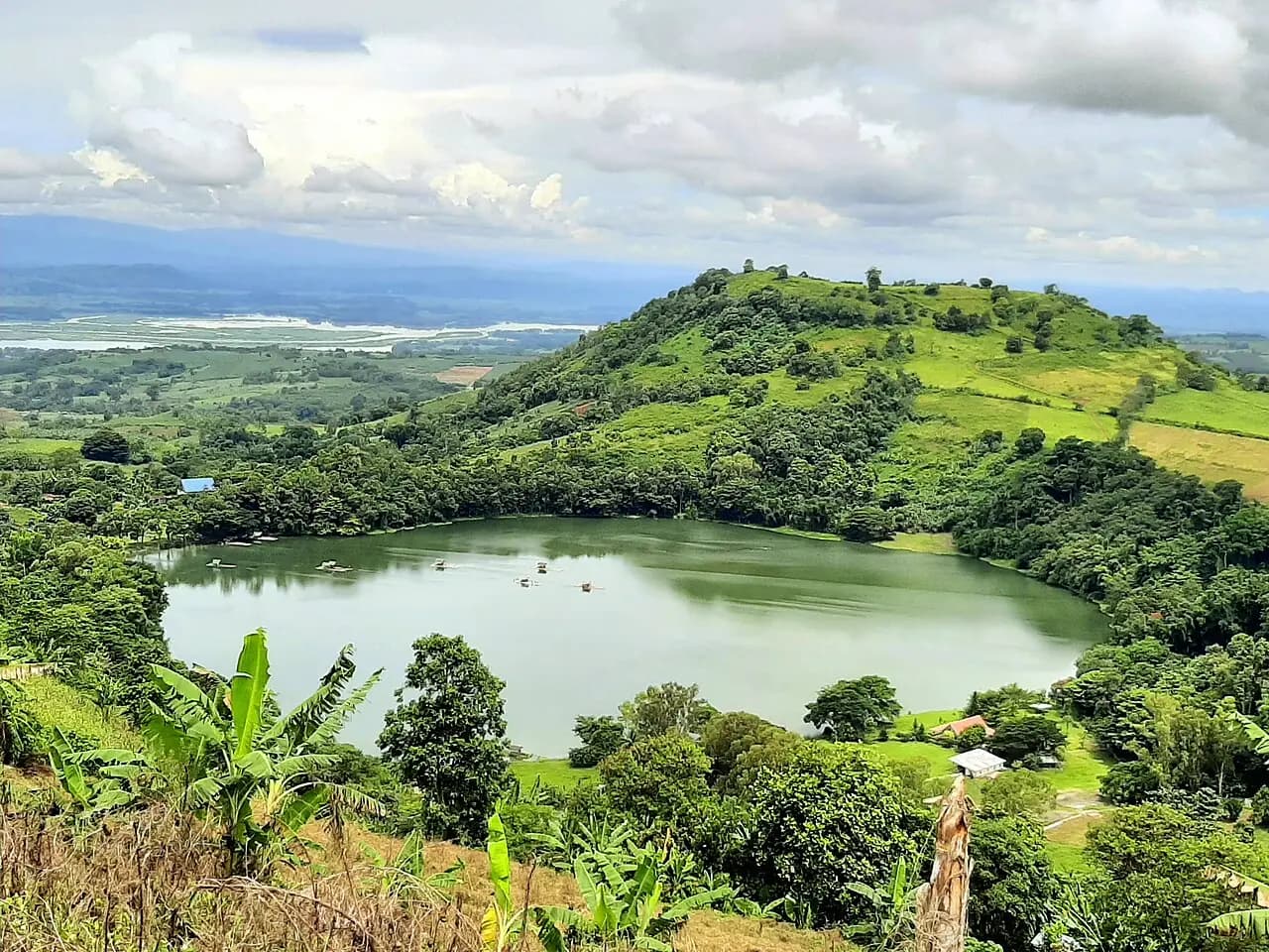 Lake Apo in Valencia, Bukidnon